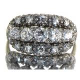 14kt Gold Brilliant 3/4 ct Diamond Estate Ring