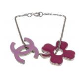 Chanel CC Floral Bracelet