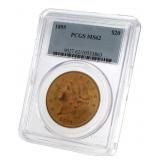 1895 MS62 Liberty Head $20.00 Gold Double Eagle