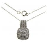 10kt Gold Brilliant 3/4 ct Pave