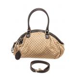 Gucci Sukey Boston Canvas Satchel Bag