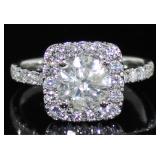 14kt Gold 2.16 ct Round Brilliant Diamond Ring