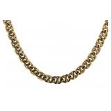 10kt Gold 22.5" Palma Link Gold Necklace *HEAVY