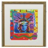 American Giclee By Peter Max