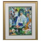 Girls Of Caesars Palace Giclee By Leroy Neiman