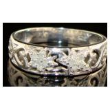 Genuine Diamond Accent Band