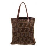 Fendi Zucca Tote Handbag