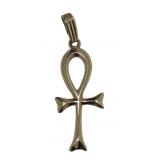 14kt Gold Ankh Cross Pendant