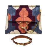 Chloe Faye Patchwork Multicolor Suede