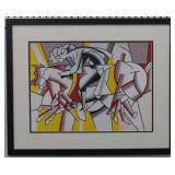 Red Horseman Giclee By Roy Lichtenstein