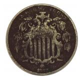 1867 Shield Nickel