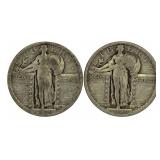 1920 Standing Liberty Silver Quarter