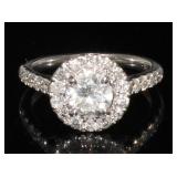 14kt Gold 1.63 ct Round Brilliant Diamond Ring