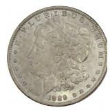 1889 Philadelphia BU Morgan Silver Dollar
