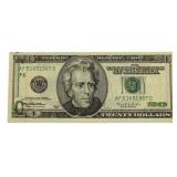 Series 1996 MAJOR ERROR $20 Federal Reserve Note