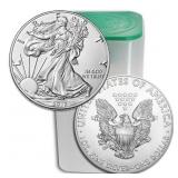 2017 US Mint Roll American Eagle Silver Dollar