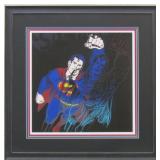Superman Giclee By Andy Warhol