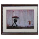 Raining Paint By Graffiti Artist Banksky