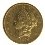 1872-S Liberty Head $20.00 Gold Double Eagle