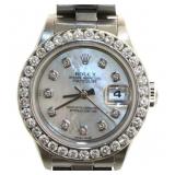 Oyster Perpetual Lady Datejust MOP Rolex w/Diamond