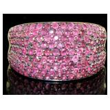 14kt Gold Natural  2.20 ct Pave