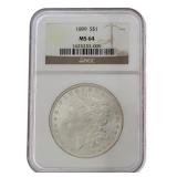 1899 MS64 Philadelphia Morgan Silver Dollar