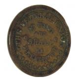 Army & Navy Copper Civil War Token