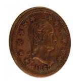 1863 New York Copper Civil War Token