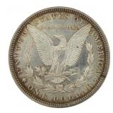 1884 Philadelphia AU Morgan Silver Dollar