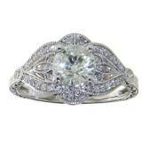 14kt Gold 1.35 ct Round Brilliant Diamond Ring