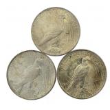 1922-1923-1924 BU Peace Silver Dollar
