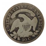 1830 Capped Bust Silver Dime