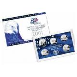 2001 United States Mint 50 Quarters Proof Set