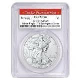 2021-S MS69 American Silver Eagle Emergency Issue