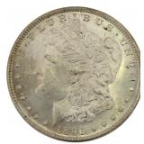 1896 Philadelphia BU Morgan Silver Dollar