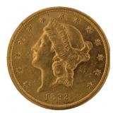 1893 Liberty Head $20.00 Gold Double Eagle
