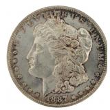 1887 Philadelphia BU Morgan SIlver Dollar