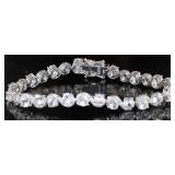 Natural Round 9.16 Petalite Designer Bracelet