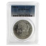 1881 San Francisco MS63 Morgan Silver Dollar