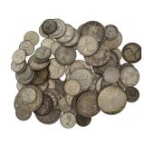 12.60 Ounce: Large Collection Silver Foreign Coin