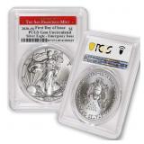 2020 (S) PCGS MS70 Silver Eagle - Emergency Issue