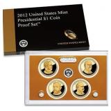 2012 Presidential $1 Coin Proof Set