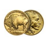 2021 US Mint .999 Fine Gold One Ounce Buffalo