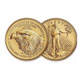 2021 American Eagle $5.00 Type 2 Gold Coin