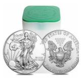 2015 - US Mint Roll American Silver Eagle