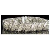 10kt Gold 10.00 ct Diamond Bracelet