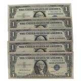 1957 Blue Seal Silver Certificate *Star Note