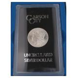 1884 GSA BU Carson City Morgan Silver Dollar