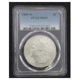 1883 New Orleans MS63 Morgan Silver Dollar