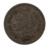 1881 Liberty Three Cent Nickel *Better Date